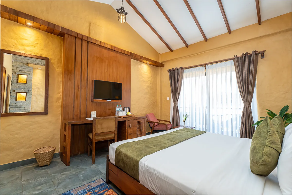 Deluxe Room at Bar Peepal Resort