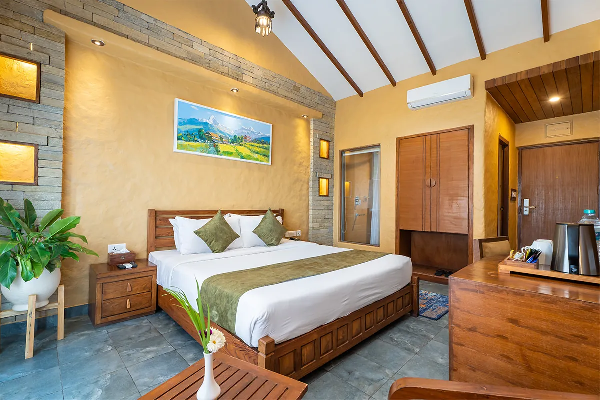 Deluxe Room at Bar Peepal Resort