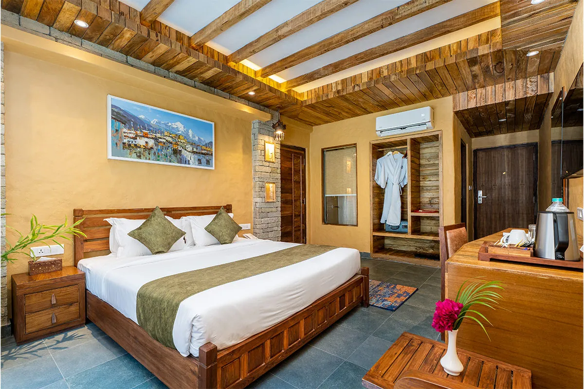 Interconnected Deluxe Room at Bar Peepal Resort