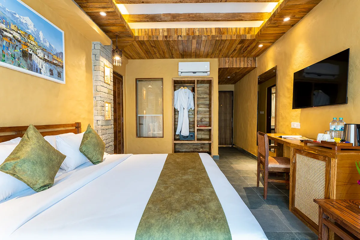 Interconnected Deluxe Room at Bar Peepal Resort