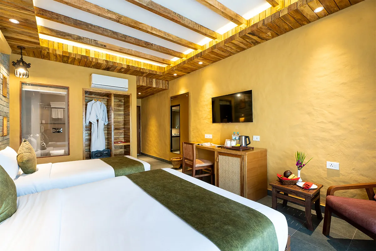 Super Deluxe Room at Bar Peepal Resort