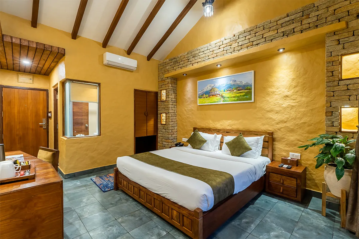 Super Deluxe Room at Bar Peepal Resort